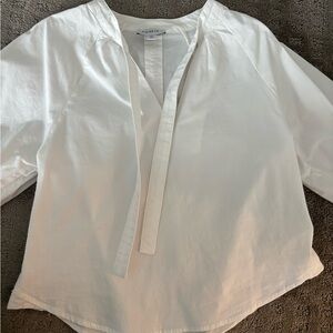 Evereve white blouse